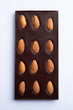 Chocolate bar, Rousseau, 64% dark Toasted Almond, 90g
