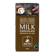 Just Us! Milk Chocolate Bar, Organic, Fair Trade, 100g
